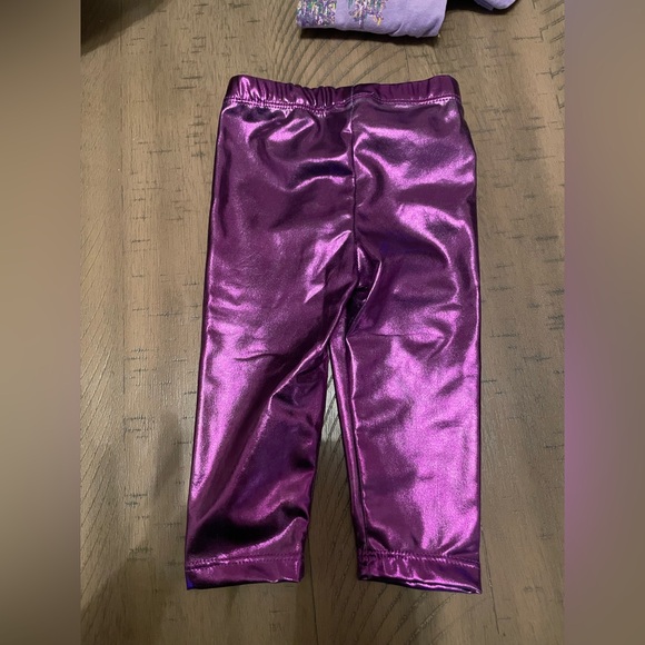 Mardi Gras beaded tree shirt and shiny purple pants. ⚜️ - Picture 5 of 7